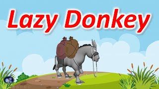 Lazy Donkey | Kids Short Story | Moral story | Panchatantra story | Animal story