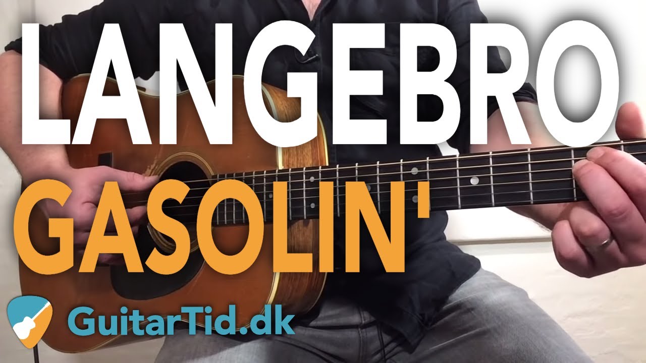 Lær At Spille "Langebro" Af Gasolin På Guitar - YouTube