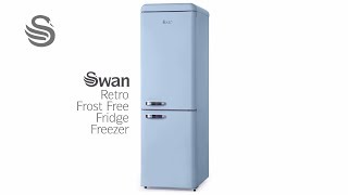 Swan - Retro Range - Frost Free Fridge Freezer - SR11020F