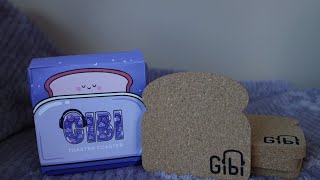 {ASMR} with GIBI Toaster Coaster - no talking (parafa pirítós)
