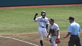 桜井vs西和清陵　６回【秋季奈良大会　2022/9/11】