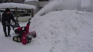 【除雪機高価買取・無料査定】ホンダ除雪機　除雪動画