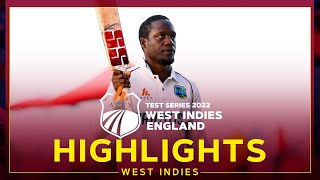 Highlights | West Indies v England | Bonner Hits Century to put Windies on Top | 1st Apex Test Day 3
