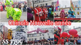 Chinois  Nouvelle année | Célébration  | Paris | 09 Février | SS VLOG