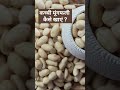 कच्ची मूंगफली कैसे खाएं shorts peanut