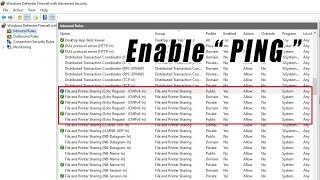 How to Enable " PING " in Windows 11/10