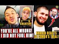 Michael Chandler claims HE DID NOT FOUL Charles Oliveira! Khabib REACTS to Conor's trial verdict!