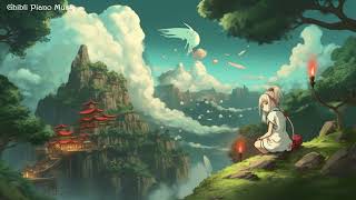 Ghibli Relaxing || 吉卜力钢琴 💓 轻松的音乐 🎶🎶 霍爾的移動城堡主題曲,宮崎駿 久石讓,风之谷,風之谷,幽灵公主,悬崖上的金鱼姬