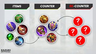 HOW TO COUNTER AND RECOUNTER META ITEMS IN S27 | COUNTER TRINITY BUILD | MLBB UL