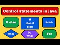 java flow control | if else | while | do while | for loop
