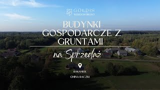 Budynki Gospodarcze oraz grunty orne na sprzedaż w Bakaniuku