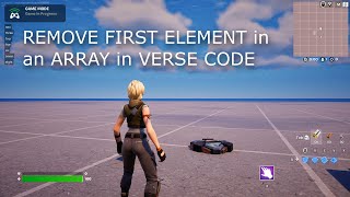 Remove First Element from an Array in Verse Code
