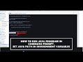 how to run java program in command prompt 2022