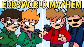 Friday Night Funkin'- EDDSWORLD MAYHEM BUT EVERY EDDSWORLD CHARACTER SING IT || WELL WELL WELL!!