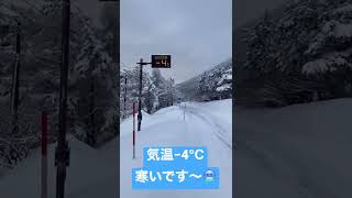 雪舞う大山の朝 #shorts #tottori #daisen #snow #naoto #大山 #雪景色 #冬景色 #鳥取 #鳥取観光