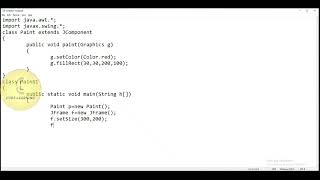 Java | Swing class 'JComponent' | CodeLearning
