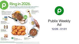 Publix Weekly Ad 12/26 - 01/01