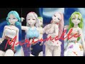 [MMD] Miku.Haku.Luka.Gumi ● Stellar / Marionette ●