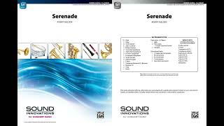 Serenade, by Robert Sheldon – Score & Sound