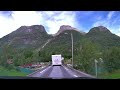 driving olden briksdalsbreen loen skylift road trip norway