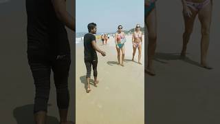 Goa Calangute beach full enjoy 👉 #reels #video