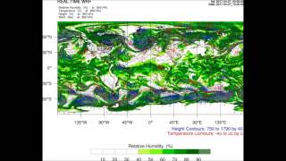 87 km Global WRF Run - April