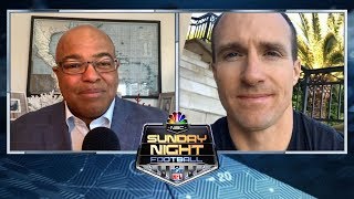 Drew Brees explains donation to New Orleans (FULL INTERVIEW) | Football Week in America | NBC Sports
