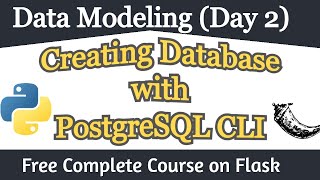 PostgreSQL Command Line Interface Tutorial | Data Modeling | Day 2