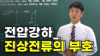 전압강하_진상전류의 부호