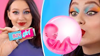 Pregnant Movie Theatre! Pregnancy Hacks and Funny Situations!