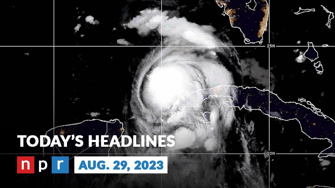 Idalia Expected To Hit Florida Wednesday As Category 3 Hurricane | NPR ...