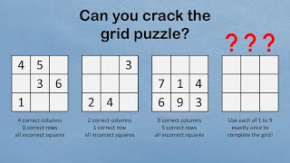 This new type of logic puzzle is wildly fun