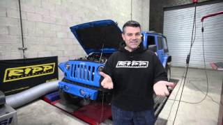 RIPP Superchargers Jeep Wrangler 3.6 Dyno Run