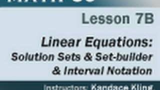 Math 60 - Lesson 7b