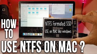 How to fix NTFS external drive read-only on macOS Monterey/Big Sur/Catalina? Enable NTFS WRITE ✍