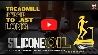 Treadmill Repair  - How to apply silicone oil to your treadmill belt