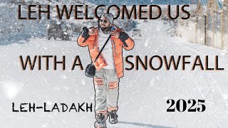 Chandigarh to Leh: Snowy Welcome to Ladakh | Vlog. 1 - Ladakh in Winters | 4K