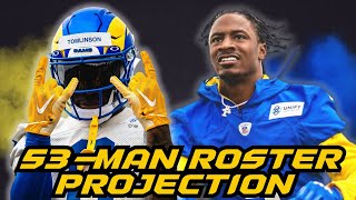 Full #Rams 2023 53-man Depth Chart Projection