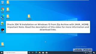 Oracle JDK 16 Zip Installation on Windows 10 with JAVA_HOME | Java SE 16 is Released