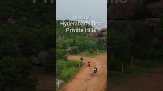 Plots on Srisailam Highway in Hyderabad | Bike ride thrill #PlotsOnSrisailamHighway #BikingOnHilltop