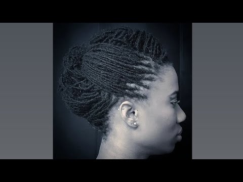 Styling My Microlocs Youtube