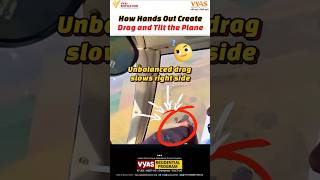 #how a #hand out create the #drag and #tilt the #plane #viralvideo #shorts #yt