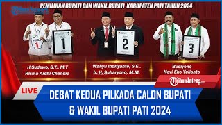 🔴 LIVE DEBAT KEDUA PILKADA CALON BUPATI & WAKIL BUPATI PATI 2024