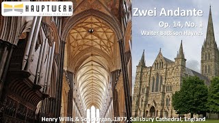 Zwei Andante für Orgel, Op. 14, No. 1 (D-flat) | Walter Battison Haynes | Hauptwerk VI, Salisbury