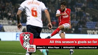 All of Rotherham United's goals this season in under 60 seconds