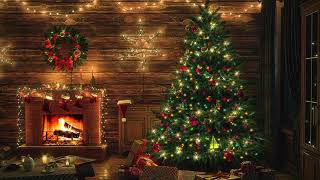 Traditional Christmas Music With Fireplace Sound And Beautiful Background | Merry Christmas