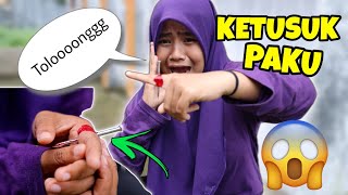 ADUH SAKIT TANGAN EPI KETUSUK PAKU | CHIKAKU FAMILY