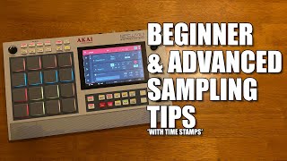AKAI MPC Live ii Sampling Tips! Beginner & Advanced