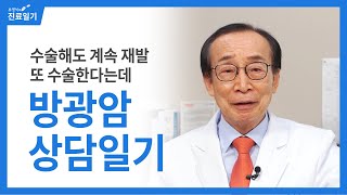 방광암, 수술해도 계속 재발하는데 또 수술해야 하나요?