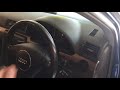 audi a4 b6 easy diy power steering fluid change